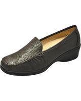de lumel - mocasin muy ancho plantilla extraible ligeros f moro