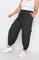 limited collection pantalones negros cargo mujer curvy y tallas grandes limited collection
