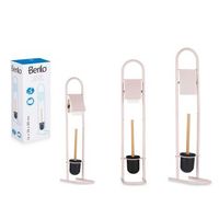 portarrollo escobilla metal bambu rosa