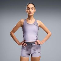 puma camiseta tirantes w lightspeed aop crop top para mujer