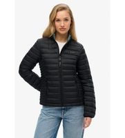 superdry para mujer w5011835a chaqueta acolchada fuji lite s negro casual nylon