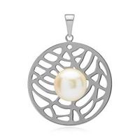 colgante fantasia con perla plata 925