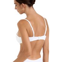 lisca banador top de traje bano bandeau con balconette preformado sardinia para mujer
