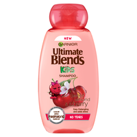 garnier ultimate blends kids sweet almond  cherry no tears shampoo