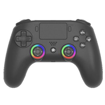 Controlador de juego inalámbrico PS5-210 Bluetooth con joystick de efecto Hall, iluminación RGB, macros programables en