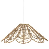 lampara colgante folk diam 58 cm cuerda natural  lampara de techo