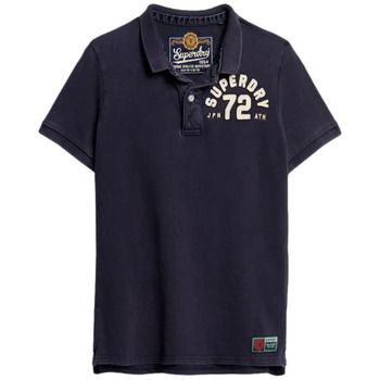 Superdry Polo Vintage Athletic Navy para hombre
