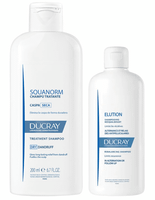 ducray squanorm champu anti-caspa seca 200 ml   regalo elucion champu 100 ml