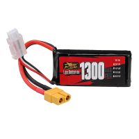 bateria lipo zop power 2s 74v 1300mah 60c con enchufe xt60 para drone rc