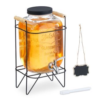 Dispensador De Bebidas Con Soporte 30 Cm
