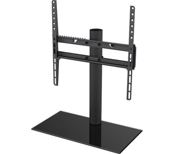 AVF B400BB 550 mm TV Stand with Bracket - Black, Black