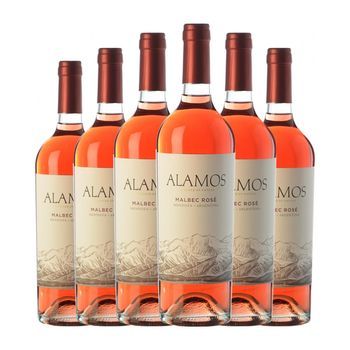 Alamos Vino Rosado Rosé Mendoza 75 Cl 13.5% Vol. (pack De 6 Unidades)