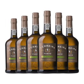 Sogrape Vino Generoso Ferreira White Porto 75 Cl 19.5% Vol. (pack De 6 Unidades)