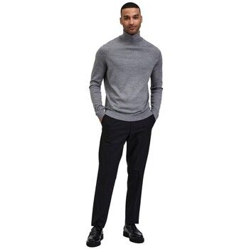 Selected Jersey Town Merino - Titanium para hombre