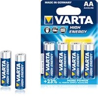 Varta High Energy AA Batería de un solo uso Alcalino