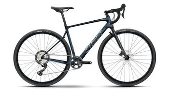 Ghost asket cf full party gravel bike shimano grx 12s 700 mm azul oscuro metalizado carbono mostrando 2025