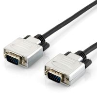 equip 118862 cable vga 5 m vga d-sub negro plata