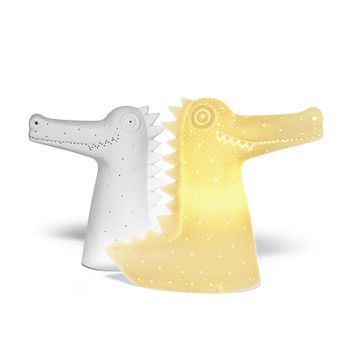 3D Ceramic Lamp Crocodile