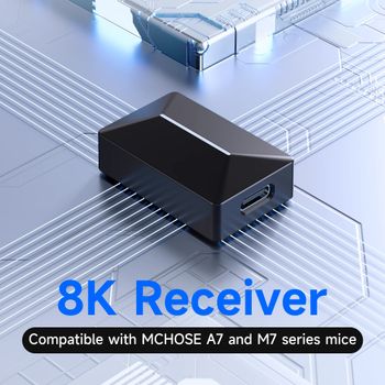 Receptor MCHOSE Serie M7/A7 8K para Ratón Inalámbrico