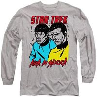 star trek camiseta manga larga tv9575 para mujer