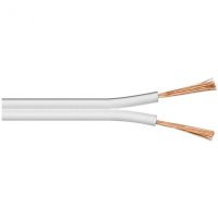 goobay cable para altavoz 2x15mm 10m blanco