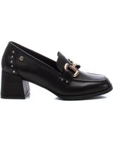 de carmela mocasines de tacon carmela 161941 s con cadena dorada negro