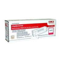 oki 43381906 toner magenta original