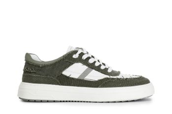 zapatillas deportivas de tela para hombre green
