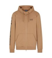 ea7 para hombre 7m000568af13512 sudadera logo series marron l casual algodon