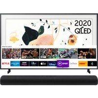 65 samsung the frame qe65ls03tauxxu  smart 4k ultra hd hdr qled tv  hw-s60txu 40 all-in-one sound bar bundle