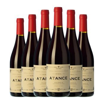 Risky Grapes Vino Tinto Atance Valencia 75 Cl 13.5% Vol. (pack De 6 Unidades)