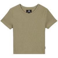 converse camiseta the rib crop para mujer