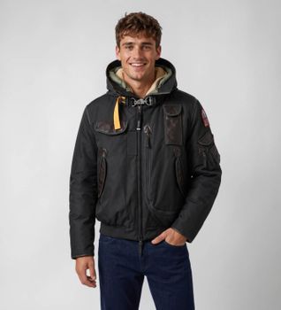 Parajumpers para hombre. 26WMPMJKBV01 Chaqueta Gobi 20Th negro (L), Casual, Poliamida