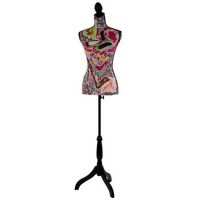 busto de costura maniqui torso femenino fibra de vidrio patron tacones altos altura regulable 040004290