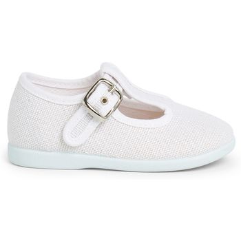 Pisamonas Zapatillas Pepitos Niño Lino Con Hebilla para niño