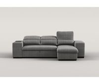 chaise longue con cama hoxton reversible 4 plazas gris