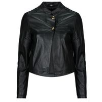 oakwood cazadora de cuero astra para mujer