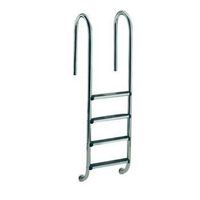 escalera pasamanos muro modelo luxe de 5 peldanos astralpool