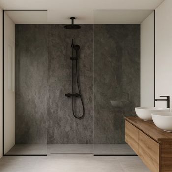 Revestimiento Pared Bladel 12 Paneles Pvc 120x60cm - Urban Grey [neu.haus]
