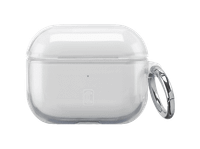 funda - cellularline clear para airpods pro 3 transparente
