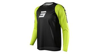 Maillot de manga corta shot neo defender negro   amarillo
