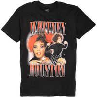 whitney houston tops y camisetas 90s homage para mujer
