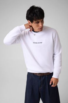 Sudadera Bordada Corte Slim