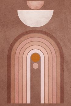 Cuadro orgánico archy impresión sobre lienzo 60x90cm