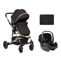 carrito de bebekikkaboo3 en 1 asiento transf amaia negro