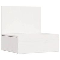 mesita de noche  armario de noche  mesa de noche 42 x 325 x 40 cm madera maciza de pino