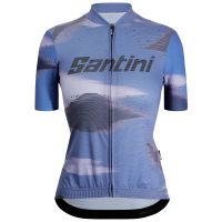 santini womens indoor watt short sleve jersey - xs