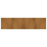 alfombra rectangular bambu marron 100x400 cm vidaxl