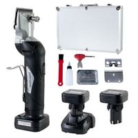 esquiladora inalambrica para caballos 180w con 2 baterias y maletin