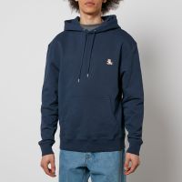 maison kitsune chillax patch regular cotton hoodie - s